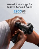 RENPHO Thermacool Massage Gun Deep Tissue with Heat and Cold Head, Mothers Day Gifts, FSA HSA Eligible, Handheld Muscle Massager with Carry Case, Body Masajeador for Men Women Athletes, Active - Image 5