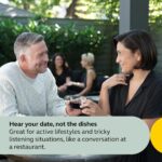 Jabra Enhance Select 300 OTC Hearing Aids, Audiology Team Care Included, Bluetooth Streaming for Calls, Music, Media for iOS & Android, Nearly Invisible & Comfortable, Noise Reduction - Silver - Image 5