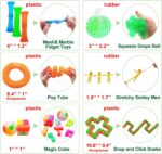 Scientoy Fidget Toy Set, 35 Pcs Sensory Toy for ADD, OCD, Autistic Children, Adults, Anxiety Autism to Stress Relief and Anti Anxiety with Motion Timer, Perfect for Classroom Reward with Gift Box - Image 4