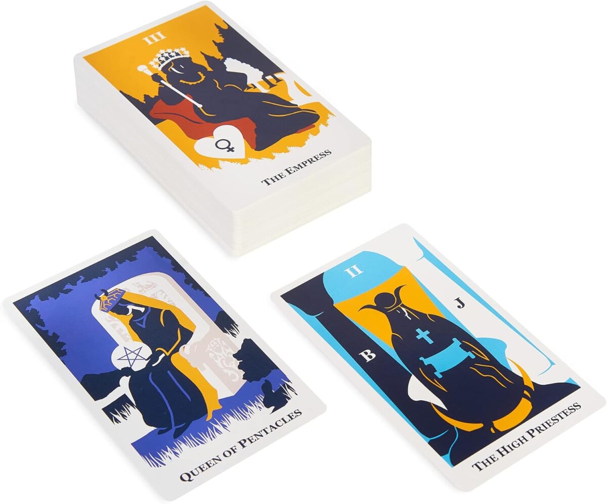 Modern Way Tarot Deck with Guidebook – 78 Card Set for Beginners and Experts | Rider-Waite Inspired Design | Divination and Meditation Tool - Image 3