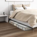 4 Packs Under Bed Storage Containers Bins, Humid-Proof Plastic Underbed Storage Bins, Closet Organizers and Clothes Storage Bags, Under the Bed Blanket Storage with Handles for Clothes,Bedroom - Image 7