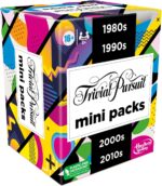 Hasbro Gaming Trivial Pursuit Mini Packs Multipack, Fun Trivia Questions for Adults and Teens Ages 16+, Includes 4 Game Featuring 4 Decades - Image 5