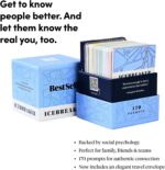 BestSelf Icebreaker Deck - Engaging Icebreaker Game with 170 Conversation Cards Prompts to Create Real Conversations for Friends, Coworkers, Family, Dates, Quality Conversation Cards - Image 3