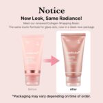 medicube Collagen Overnight Wrapping Peel Off Facial Mask Pack - Elasticity & Hydration Care, Reduces Sagging & Dullness - Hydrolyzed Collagen For Glowing Skin - Korean Skin Care, 2.53 fl.oz - Image 2