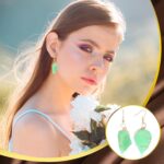8 Pairs Handmade Crystal Drop Earrings for Women Natural Raw Amethyst Dangling Earrings Healing Crystals Earrings Sets - Image 6