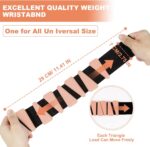 Wrist Weights Set of 2, Adjustable Silicone Workout Weights for Women and Men, Wearable Ankle/Wrist Weights Suitable for Yoga, Dance, Pilates, Pool Exercises and Jogging, 2lb - Image 2