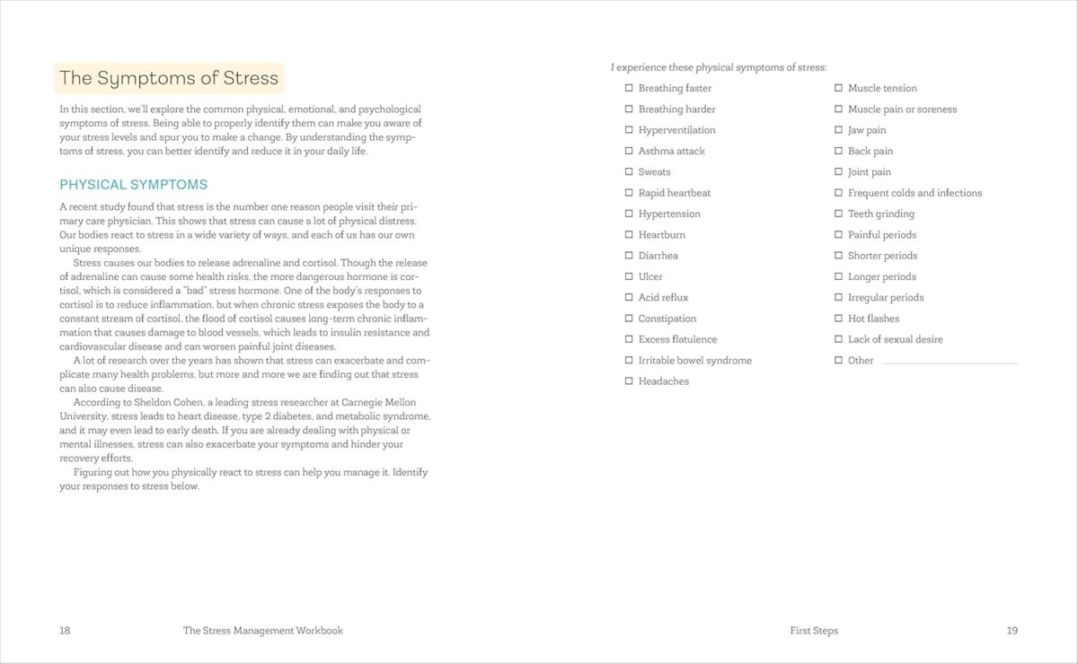 The Stress Management Workbook: De-stress in 10 Minutes or Less - Image 3