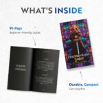CRAFTERIAN Stained Glass Tarot Cards, 78 Tarot Deck with Foil Edges, Original Tarot Cards for Beginners and Experts with Guide Book, Fortune Telling Game, Divination Tools for All Skill Levels. - Image 5