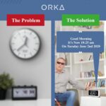 ORKA Talking Clock. Voice Recordable Ex Large Medication Pill Reminder. Talking Alarm Clock for Dementia, Hearing, Visually impaired Seniors-Digital Day Clock with Multiple Customized Alarms White - Image 2