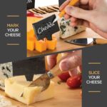 Charcuterie Board Gift Set - Bamboo Cheese Board and Charcuterie Boards Set - Housewarming Gifts New Home, Wedding Gifts for Couples 2025, Bridal Shower Gift, Birthday Gifts for Women - Image 5