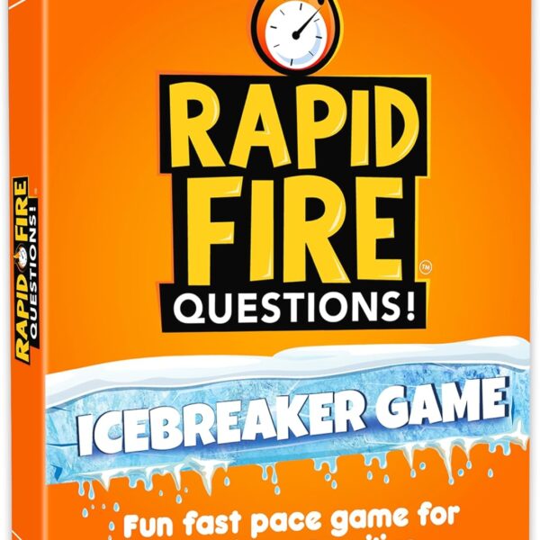 QUOKKA Icebreaker Cards with 500+ Questions - Adults Kids Family Conversation Cards Game - Break The Ice Family Game for Kids 8-12 - Perfect for Family or Adults Game Night I Travel Version