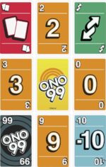 Mattel Games Set of 3 Card Games with UNO, Phase 10 & ONO 99, Travel Fun for Kids & Family Night with Storage Tin Box (Amazon Exclusive) - Image 4