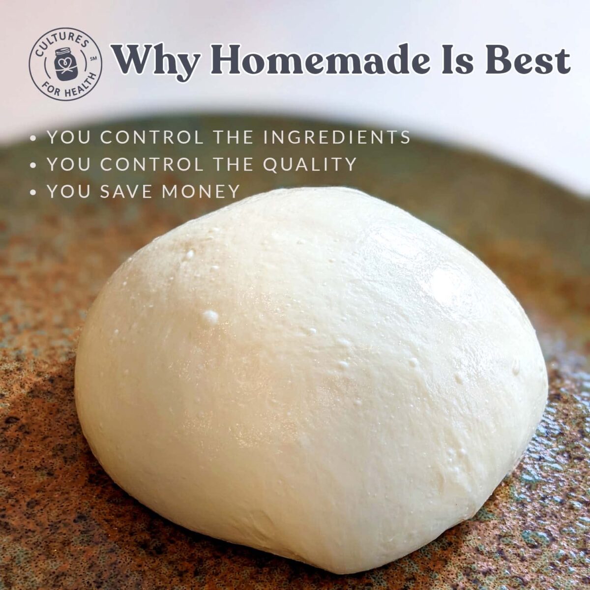 Mozzarella & Ricotta Cheese Making Kit | 5 Piece DIY Kit Includes Cheesecloth, Vegetable Rennet, Citric Acid, Cheese Salt, & Cooking Thermometer | Great Gift Ideas | Italian Cheese Making Supplies - Image 6