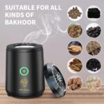 Portable Mini Incense Burner Bakhoor Rechargeable USB Aroma Diffuser Electric Arabic Incense Holder Muslim Home Decoration - Image 6