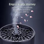 Electric Incense Burner, Car Electric Incense Burner, Portable USB Rechargeable Smart Electronic Incense Burner, bakhoor Burner for Home Use (Black-1) - Image 3