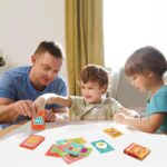 Card Games for Kids, Go Fish,Old Maid,Memory Match,Slap Jack,Crazy 8s,War -6 Pack Classic Fun & Educational Games for Family Game Night, Great Gift for Birthday Holiday Easter Basket Stuffers - Image 6