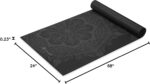 Gaiam Yoga Mat - Premium 6mm Print Extra Thick Non Slip Exercise & Fitness Mat for All Types of Yoga, Pilates & Floor Workouts (68"L x 24"W x 6mm Thick) - Image 6
