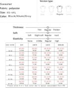 GURUNVANI Cardigan Sweater for Men Knitted Long Sleeve Sweaters with Buttons - Image 3