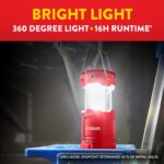 Eveready LED Camping Lantern 360 PRO (3-Pack), Super Bright Tent Lights, Rugged Water Resistant LED Lanterns, 100 Hour Run-time (Batteries Included) - Image 3