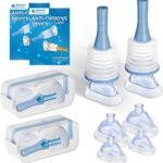 Senvok Choking Rescue Device (2 Sets) - FSA HSA Eligible - Home Kit & Travel Kit - Anti Choking Device for Kids and Adults, Portable Airway Suction Device, Choking First Aid Device