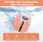 Wrist Weights Set of 2, Adjustable Silicone Workout Weights for Women and Men, Wearable Ankle/Wrist Weights Suitable for Yoga, Dance, Pilates, Pool Exercises and Jogging, 2lb - Image 5