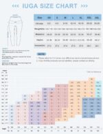 IUGA High Waist Yoga Pants with Pockets, Leggings for Women Tummy Control, Workout Leggings for Women 4 Way Stretch - Image 6