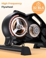YOSUDA Under Desk Bike Pedal Exerciser - Magnetic Mini Exercise Bike for Arm/Leg Exercise, Desk Pedal Bike for Home/Office Workout - Image 4