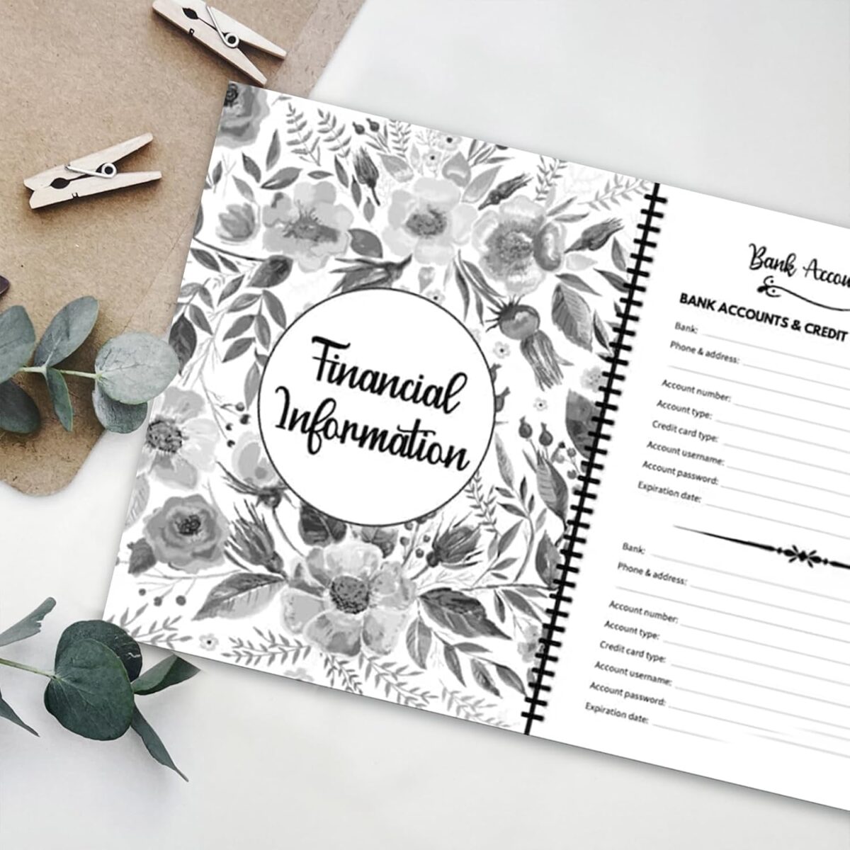 I'm Dead, End Of Life Planner, Funny End of Life Planner Organizer Binder, Evenything You Need to Know When I'm Gone, Estate Planning Organizer for Possessions, Final Wishes, Business Affairs (C) - Image 5