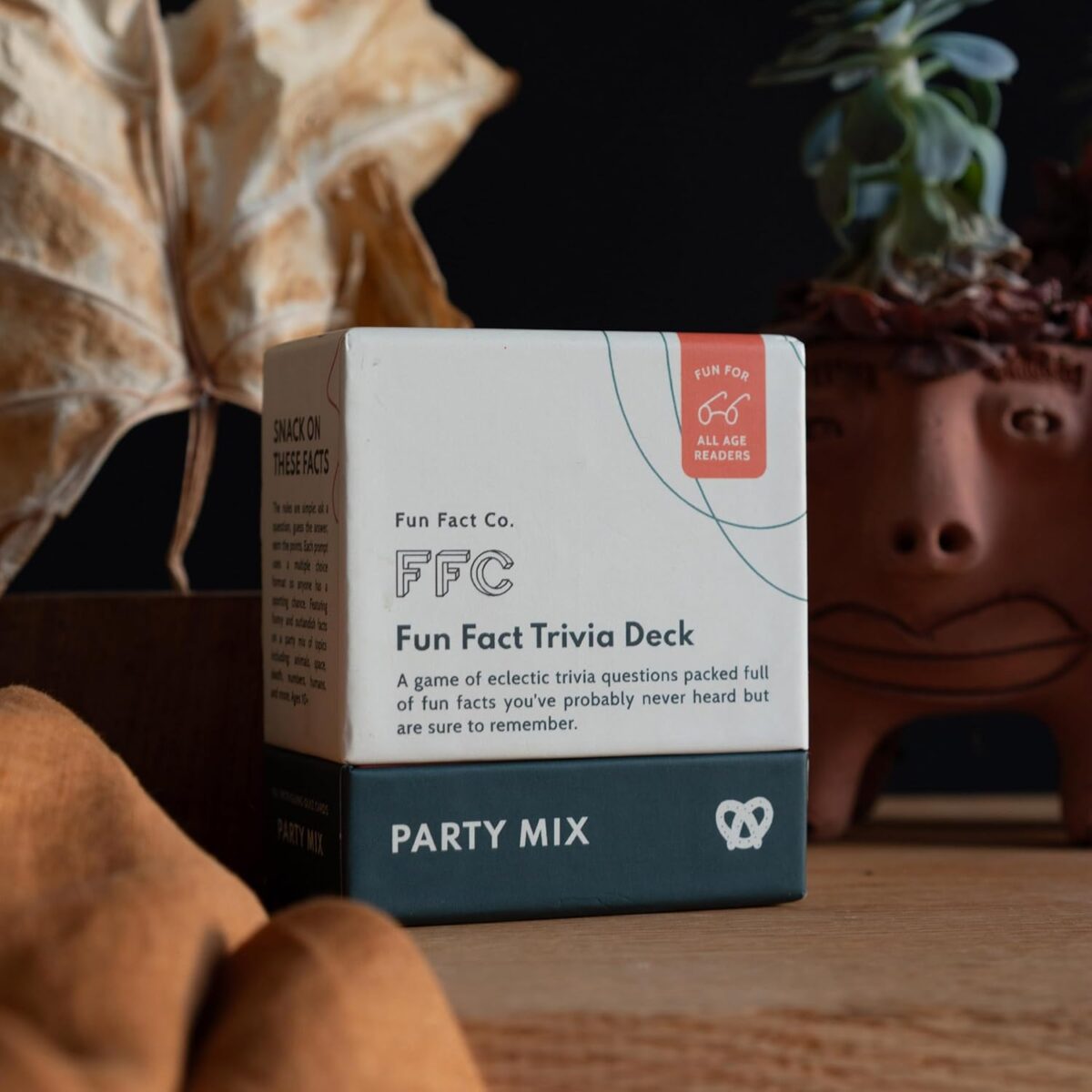 Fun Fact Trivia Game: Party Mix Edition, Family Game Night Essential, 100 Funny & Witty Trivia Question Cards, Educational Game for Kids & Adults - Image 8