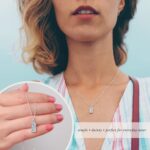 HOPE LOVE SHINE New Beginnings Rainbow Moonstone Sterling Silver Necklace for Women - Image 5