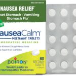Boiron NauseaCalm Relief for Upset Stomach, Nausea, and Vomiting Due to Stomach Flu, Overindulgence, or Motion Sickness - Non-Drowsy - 60 Count