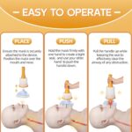 Senvok Anti Choking Device, FSA HSA Eligible, Choking Rescue Device for Kids and Adults, Portable Airway Suction Device, Heimlich Device for Home & Travel First Aid Kit - Image 4