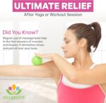 Lacrosse Balls Therapy Set for Muscle Knots and Post-Workout - Physical Therapy Massage Balls, Trigger Point Therapy, and Yoga Therapy - 6-Piece Set - Image 3