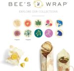 Bee's Wrap Reusable Beeswax Food Wraps Made in the USA, Eco Friendly Beeswax Wraps for Food, Sustainable Organic Cotton Wraps, XXL Cut To Size Wax Paper Roll, Honeycomb - Image 8