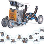 AESGOGO STEM Projects 12-in-1 Creation Solar Robot Kit,Science Experiments Toys Gifts for Kids Ages 8-12,Educational DIY Building Robotics Kit for 8 9 10 11 12 13 14 15 Year Old Boys Girls Teens