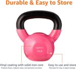 Amazon Basics Vinyl Kettlebell - Image 3