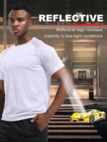 Holure Men's Mesh Quick-Dry Short Sleeve Workout T-Shirt - Image 4