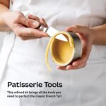 French Tart Baking Set | Unique Baking Gifts for Women BFF Kitchen Baking SuppliesPresent a Food Making Kit For Adults & Parisian Cooking Tools for Pastry Dessert - Image 3