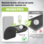 WORKPRO Extra Thick Kneeling Pad, Soft Foam Cushioning for Knee, Large Foam Kneeler Mat for Gardening, Bathing Baby, Workout Supplies, 17.5 x 11 x 1.5 in, Black - Image 5