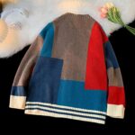 GURUNVANI Cardigan Sweater for Men Knitted Long Sleeve Sweaters with Buttons - Image 2