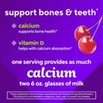 vitafusion Chewable Calcium Gummy Vitamins for Bone and Teeth Support, Fruit and Cream Flavored, America’s Number 1 Gummy Vitamin Brand, 50 Day Supply, 100 Count - Image 5
