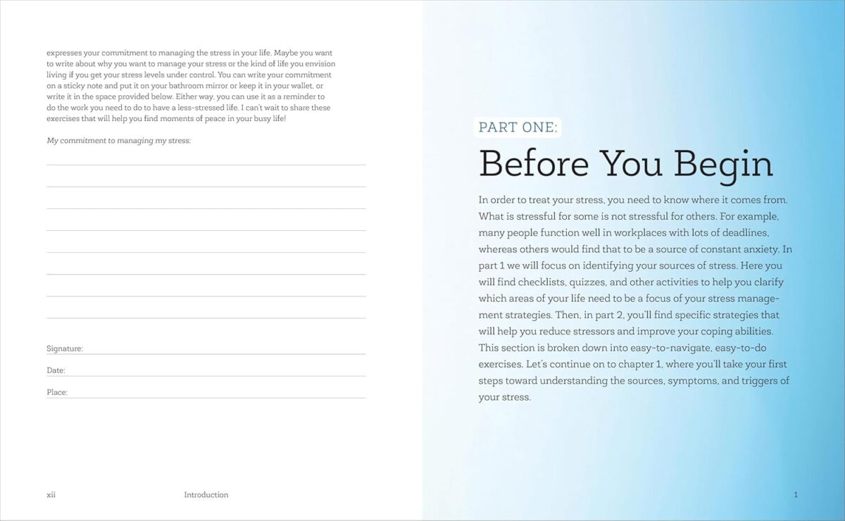 The Stress Management Workbook: De-stress in 10 Minutes or Less - Image 2