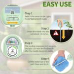 Soil Moisture Meter, 4-in-1 Moisture Meter for Plants, Tester for Moist, Light,Nutrients, pH, Soil Test Kit, Great for Garden, Lawn, Farm, Indoor & Outdoor Use, No Battery Required - Image 5