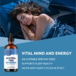 Vimergy Melatonin 5 mg – Natural Sleep Aid – Sleep Supplement – Helps You Fall Asleep Faster & Stay Asleep Longer - Non-GMO, Gluten-Free, Kosher, Soy-Free, Vegan, Paleo (115 mL) - Image 2