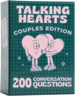 Conversation Cards - Couple Card Game for Date Nights & Travel Adventures | Great Valentine's Gift for Couples - 200 Questions & 2 Wild Cards - Dive into Deeper Bonds!