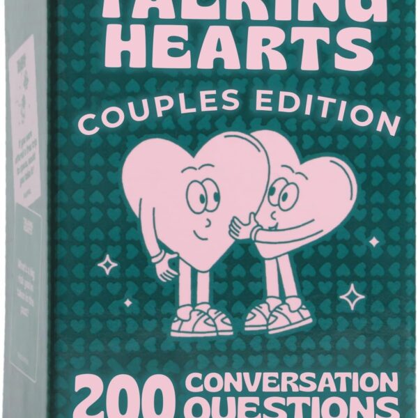 Conversation Cards - Couple Card Game for Date Nights & Travel Adventures | Great Valentine's Gift for Couples - 200 Questions & 2 Wild Cards - Dive into Deeper Bonds!