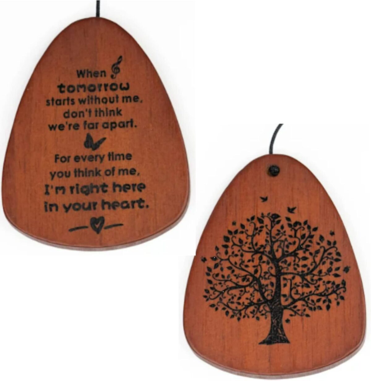The Wind Chime CO Memorial Wind Chimes, Sympathy Wind Chimes Gift for The Loss of A Loved one, Home Decor Outdoor Garden, Soothing Melodic Tones with Mute Option. - Image 3