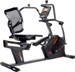 Sunny Health & Fitness Elite Recumbent Cross Trainer & Elliptical Machine with Arm Exercisers for Home Arm/Leg Training, Easy Adjust Seat & Mesh Backrest, Free SunnyFit App Bluetooth Connectivity - Image 7