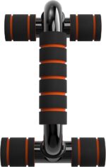 READAEER Push Up Bars Gym Exercise Equipment Fitness 1 Pair Pushup Handles with Cushioned Foam Grip and Non-Slip Sturdy Structure Push Up Bars for Men & Women - Image 6