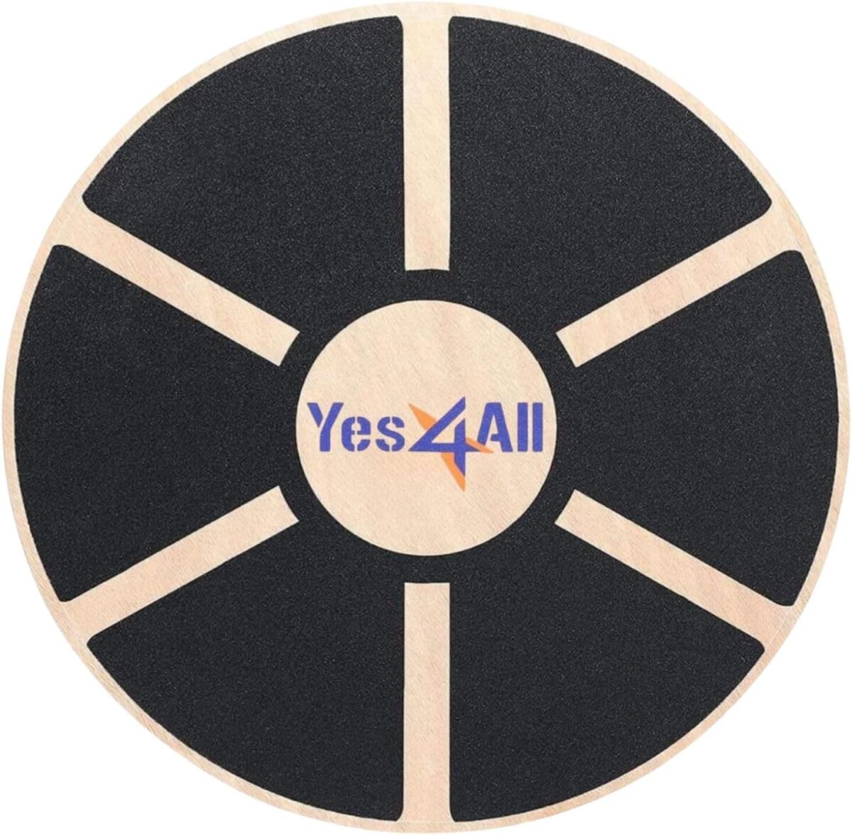 Yes4All Versatile Wooden Wobble Balance Board, Balance Trainer for Mobility Training, Standing Desk, Core Training, Exercise Balance Stability Trainer - Image 1